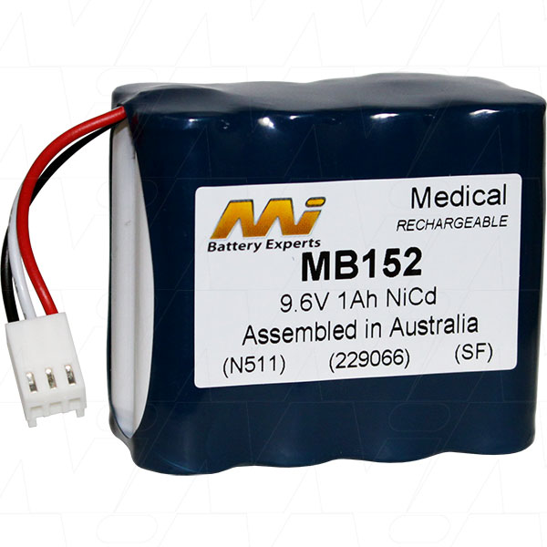 MB152 MI Battery Experts Medical Battery suitable for BCI 3303 Pulse